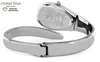 Crystal blue Spangenuhr silber Schlange Armreif Damenuhr Produktbild-Vorschau 4