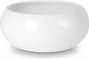 Keramik Blumentopf Schale weiß 14 cm, glasiert glänzend, Produktbild-Vorschau 3