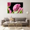 Bilder auf glas - Tulpe Blumen Tau - 100x70cm - Glasbilder Produktbild-Vorschau 7