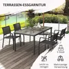 Outsunny 5 tlg Sitzgruppe Gartenmöbel-Set Gartengarnitur Produktbild-Vorschau 6