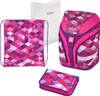 Herlitz Schulrucksack Motion Plus "Pink Cubes" Produktbild-Vorschau 1