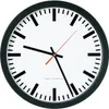 Funkwanduhr "Bahnhof" Schwarz (51.001.322) Produktbild-Vorschau 1