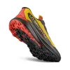 La Sportiva Prodigio Trailrunning-Schuh in Gelb und Schwarz mit rotem Detail und rutschfester Sohle. Produktbild-Vorschau