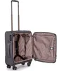 Stratic Bendigo +Light Weichschalen Koffer S 55 cm Schwarz Produktbild-Vorschau 4