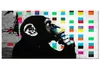 Wandbild Mega XXXL Banksy Affe 250x125 cm Einteiliger Produktbild-Vorschau 7