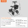 Trottinette pliable pour genoux, déambulateur pour genoux Voir les images du produit 7