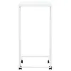 vidaXL Beistelltisch mit Rollen Weiß 40x30x63,5 cm Produktbild-Vorschau 11