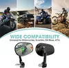 Zrcátka na řídítka motocyklu, 2 kusy univerzálních zrcátek Náhled obrázku produktu 8