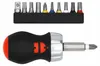 Würth Ratschenschraubendreher Mini 1/4 Zoll  12-teilig Produktbild-Vorschau 1