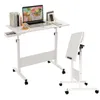 Table d'ordinateur portable Table de bureau à roulettes Voir les images du produit 1