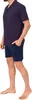Normann Herren kurzarm Schlafanzug Shorty Pyjama zum Produktbild-Vorschau 4