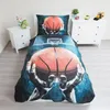 JFabrics Parure de lit Basketball, 100% coton, housse de Voir les images du produit 6