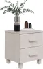 VidaXL 340409, Biały, MDF, Drewno sosnowe, HAMAR, 400 mm, Podgląd zdjęcia produktu 7