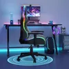 UnboxG Gamingstuhl mit RGB-LED-Beleuchtung, 2D-Armlehnen, Produktbild-Vorschau 4