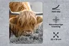 MuchoWow® Mauspad Mousepad Schottischer Hochländer - Kuh - Produktbild-Vorschau 2