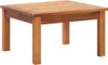 A square wooden coffee table with a slatted top and four legs, shown against a white background. Náhľad obrázku produktu