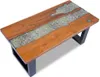 vidaXL Couchtisch Teak Harz 100x50 cm Produktbild-Vorschau 3