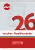 Wochenabreißkalender 10,5x14,6cm 2026 Produktbild-Vorschau 1