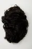 WIG ME UP Dutt Locken Volumen Zopf kurz Dunkelbraun Q0147-3 Produktbild-Vorschau 5