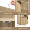 EUGAD Bücherregal mit 5 Fächern, mit 1 Tür, aus MDF, Produktbild-Vorschau 6