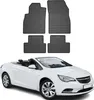 2013-2019 Opel Cascada Fußmatten TPE Schwarz 4 tlg Produktbild-Vorschau 1