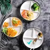 Lunchplatten Keramische Geteilte Platten - Keramisches Produktbild-Vorschau 1