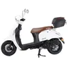 Motorroller Massimo 50ccm 25 km/h Euro 5, perlenweiß matt Produktbild-Vorschau 2