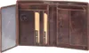 Greenburry Rugged Geldbörse Leder 10x12 cm braun Produktbild-Vorschau 8