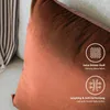 Lionmood Premium Samt Kissenbezug Braun 40x40cm -1er- Produktbild-Vorschau 3