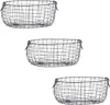 degawo 3er Set Draht Korb -GROSS- oval L= 38,5 cm Griffe Produktbild-Vorschau 5