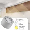 9er Set Oktaplex Aufbaustrahler Alu flach & schwenkbar Produktbild-Vorschau 3