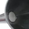 A close-up view of the inside of a funnel, showing a mesh filter at the bottom. Podgląd zdjęcia produktu