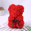 25 cm romantische falsche Rosenblumenschaumbär Doll Produktbild-Vorschau 3