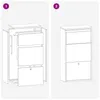 Cassetta per pacchi con porta Antracite 44 x 22 x 82 cm Anteprima dell’immagine prodotto 9