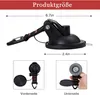 Saugnapf Haken, 4er Set Saugnapf, Vakuum Saughaken, Extra Produktbild-Vorschau 4