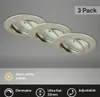 Lampade da incasso a LED dimmerabili orientabili set da 3 Anteprima dell’immagine prodotto 2