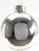 TrendLine Weihnachtskugeln aus Glas Ø 6 cm weiß-silber 20 Produktbild-Vorschau 2