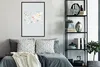 MuchoWow® Gerahmtes Poster Weltkarte - Kind - Dino 60x90 cm Produktbild-Vorschau 4