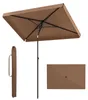 Slunečník COSTWAY na balkon 210 x 130 cm, obdélníkový Náhled obrázku produktu 1
