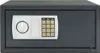 A dark gray digital safe with a keypad and a dial. Anteprima dell’immagine prodotto