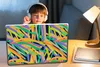 MuchoWow® Laptop Aufkleber Sticker Cover Dschungel - Muster Produktbild-Vorschau 3