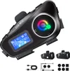 Motorrad Helm Bluetooth Headset Helm Sprechanlage Produktbild-Vorschau 1