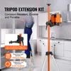 A person in a kitchen setting is using a laser leveling tool mounted on an orange tripod extension kit. Anteprima dell’immagine prodotto