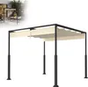 LZQ Pergola autoportante avec toit coulissant, 3×4 m, Acier Voir les images du produit 1