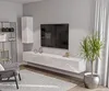 Nástěnná skříňka Bílá vysoký lesk 35x105x32 (š x v x h) Náhled obrázku produktu 5