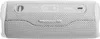 Close-up of the top panel of a white JBL Flip 6 Bluetooth speaker. Produktbild-Vorschau