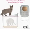 Catit Pixi Bac à litière Blanc Blanc One Size Voir les images du produit 6