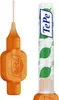 A close-up studio shot of TePe interdental brushes and their packaging. Produktbild-Vorschau