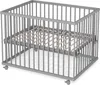 Laufgitter 75x100 cm mit Lattenrost - grau - Premium Produktbild-Vorschau 9