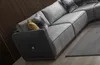 Ecksofa Sofas L-Form Großes Sofa Eck Wohnzimmer Polyester Produktbild-Vorschau 1